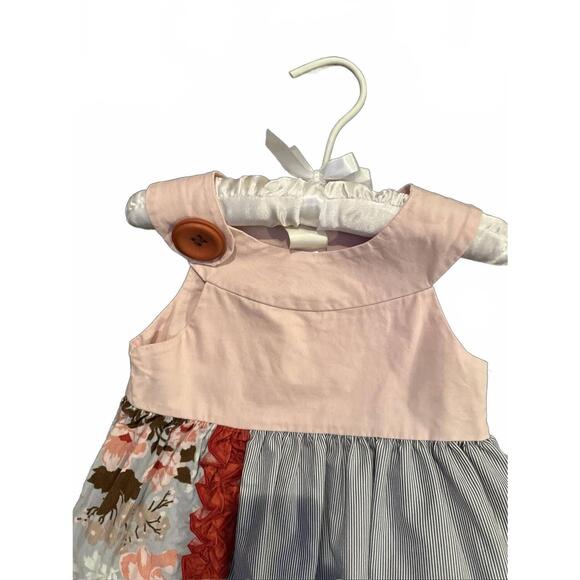 NEW PERSNICKETY CLOTHING girl's nellie dress in pink - Picture 3 of 3